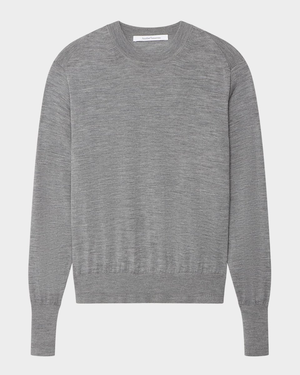 Featherweight Sheer Wool Sweater